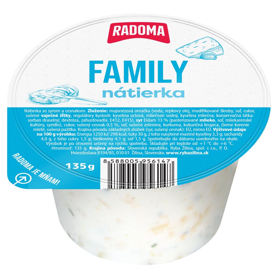 PRETO Radoma Family nátierka 135 g