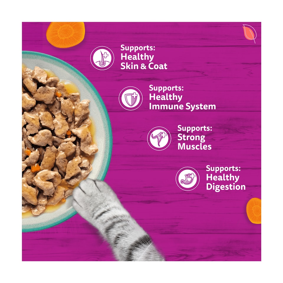 image 1 of Whiskas Tasty Mix Catch Of The Day In Gravy 12X85g