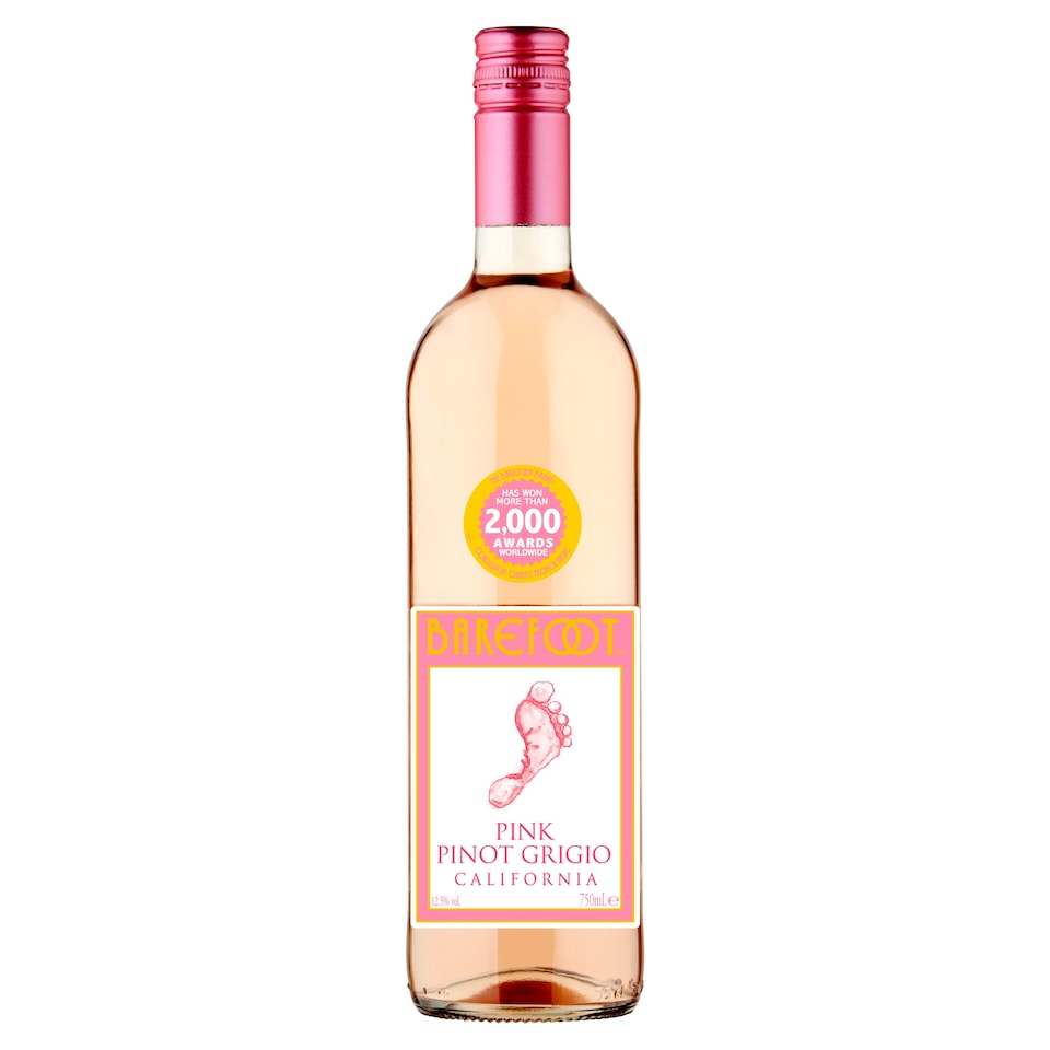 image 1 of Barefoot Pink Pinot Grigio 75Cl