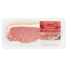 Tesco Smoked Thick Cut Back 300G (C)