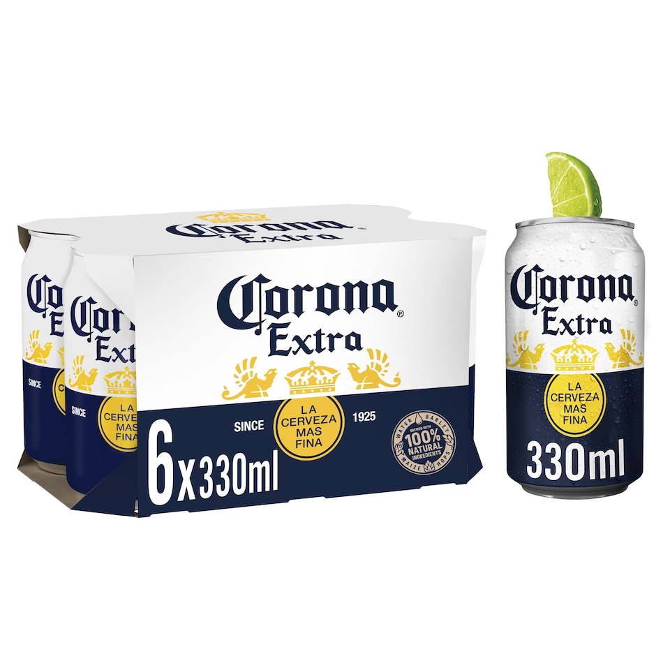 Corona Extra 6X330ml Can