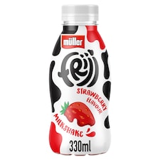 Muller Frijj Strawberry Milkshake 330ml