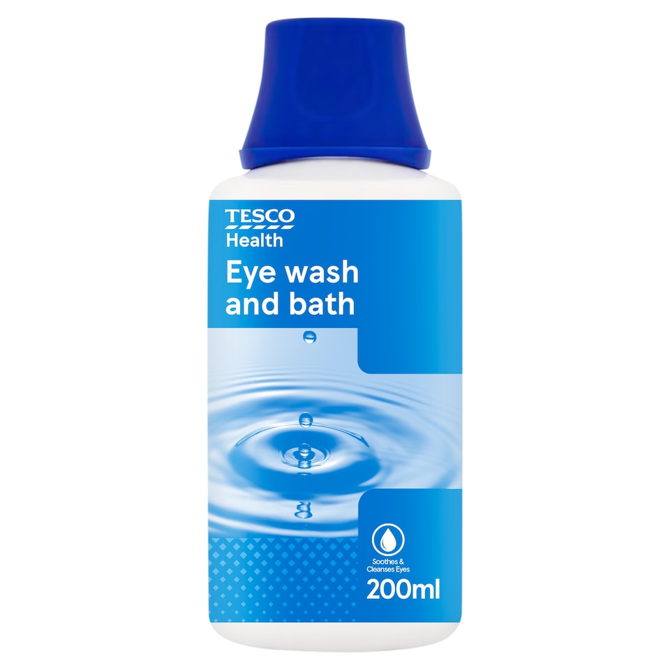 Tesco Eye Wash and Bath Solution 200ml