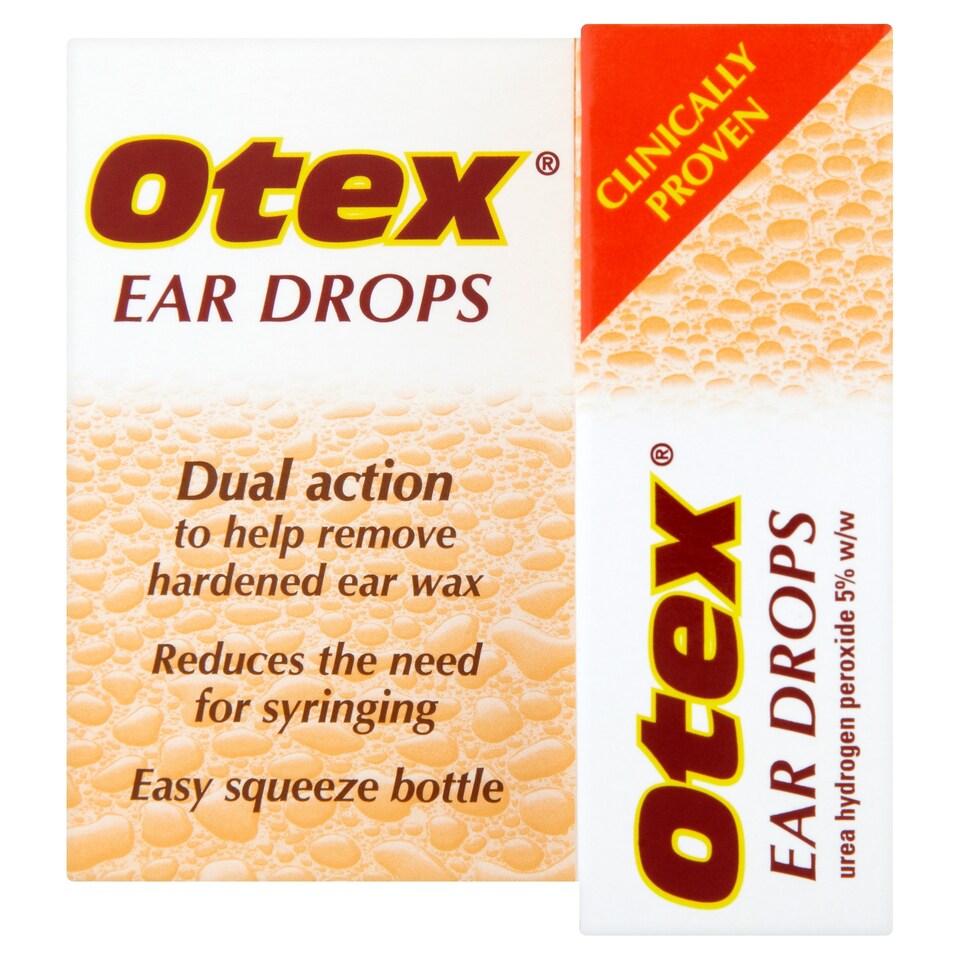 image 1 of Otex Ear Wax Removal Ear Drops 8ml (P)