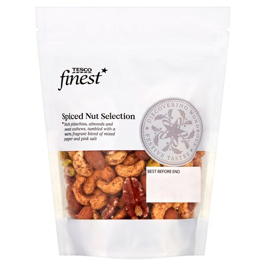 Tesco Finest Spiced Nut Mix 225g Tesco Groceries