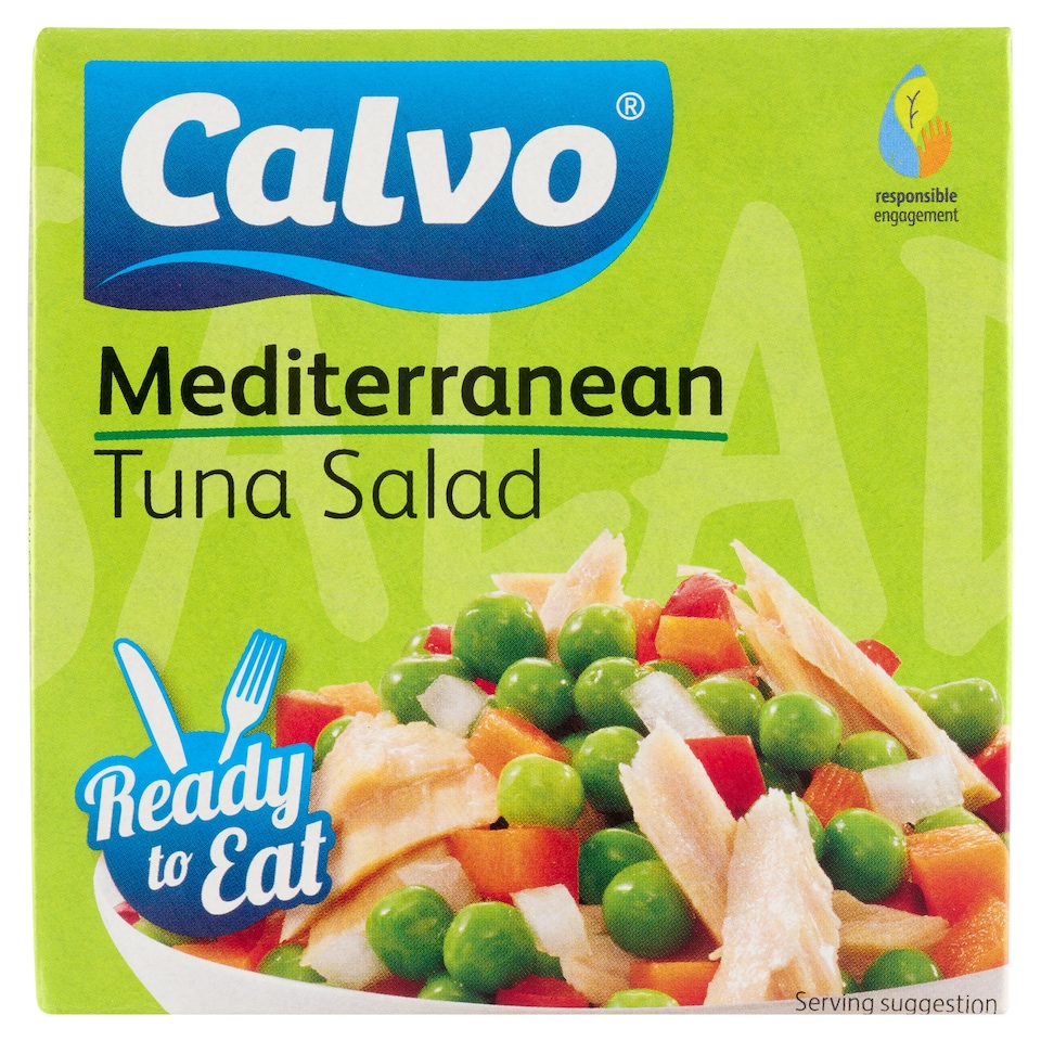 obrázok 1 z Calvo Mediterranean tuniakový šalát so zeleninou 150 g
