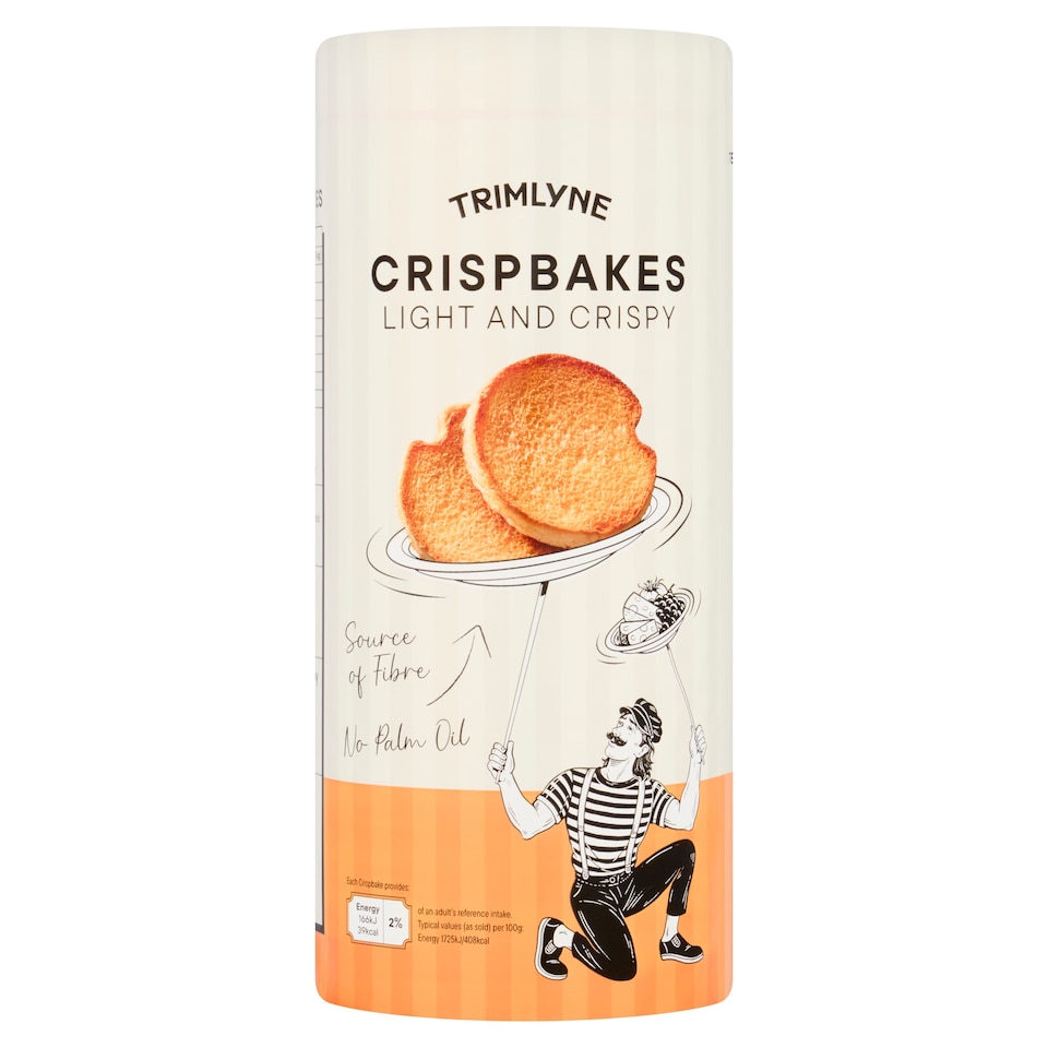 Trimlyne Crispbakes 125g
