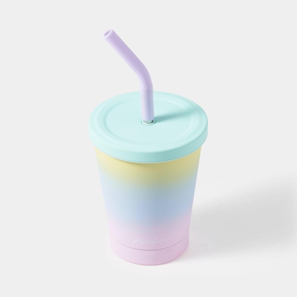 image 1 of Paperchase Ombre Smoothie Cup