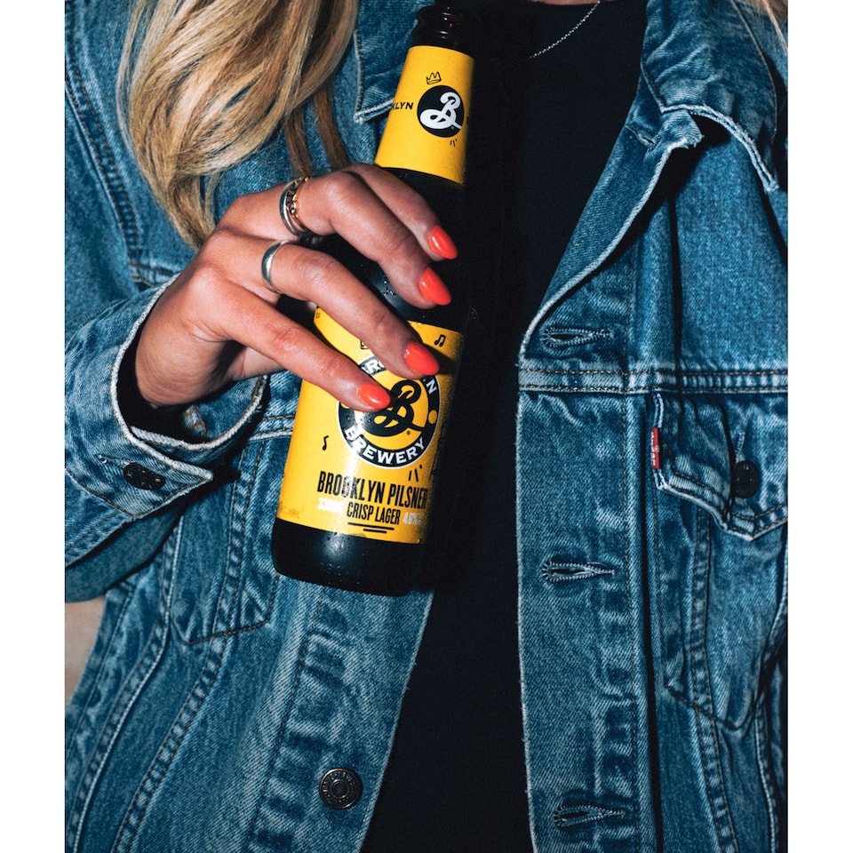 image 1 of Brooklyn Pilsner Lager Beer Bottle 660ml
