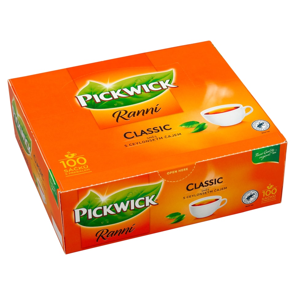 Obrázek 1 pro produkt Pickwick Ranní černý čaj 100 x 1,75g (175g)