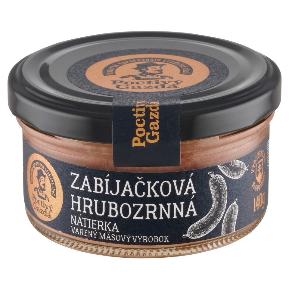 image 1 of Poctivý Gazda Coarse-Grained Meat Spread 140 g