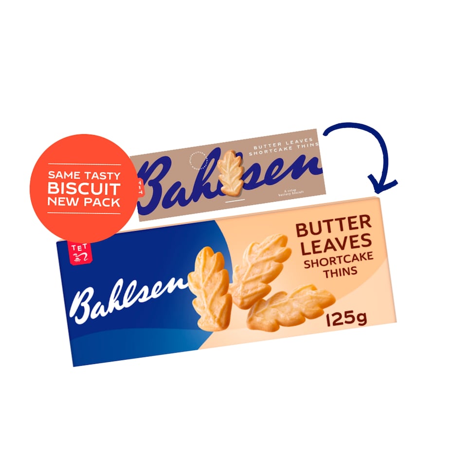 image 1 of Bahlsen Butter Leaves Shortcakes Biscuit Thins 125G