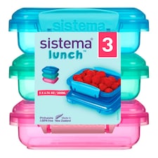 Sistema Rectangular Lunch 3 Pack