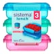 image 1 of Sistema Rectangular Lunch 3 Pack