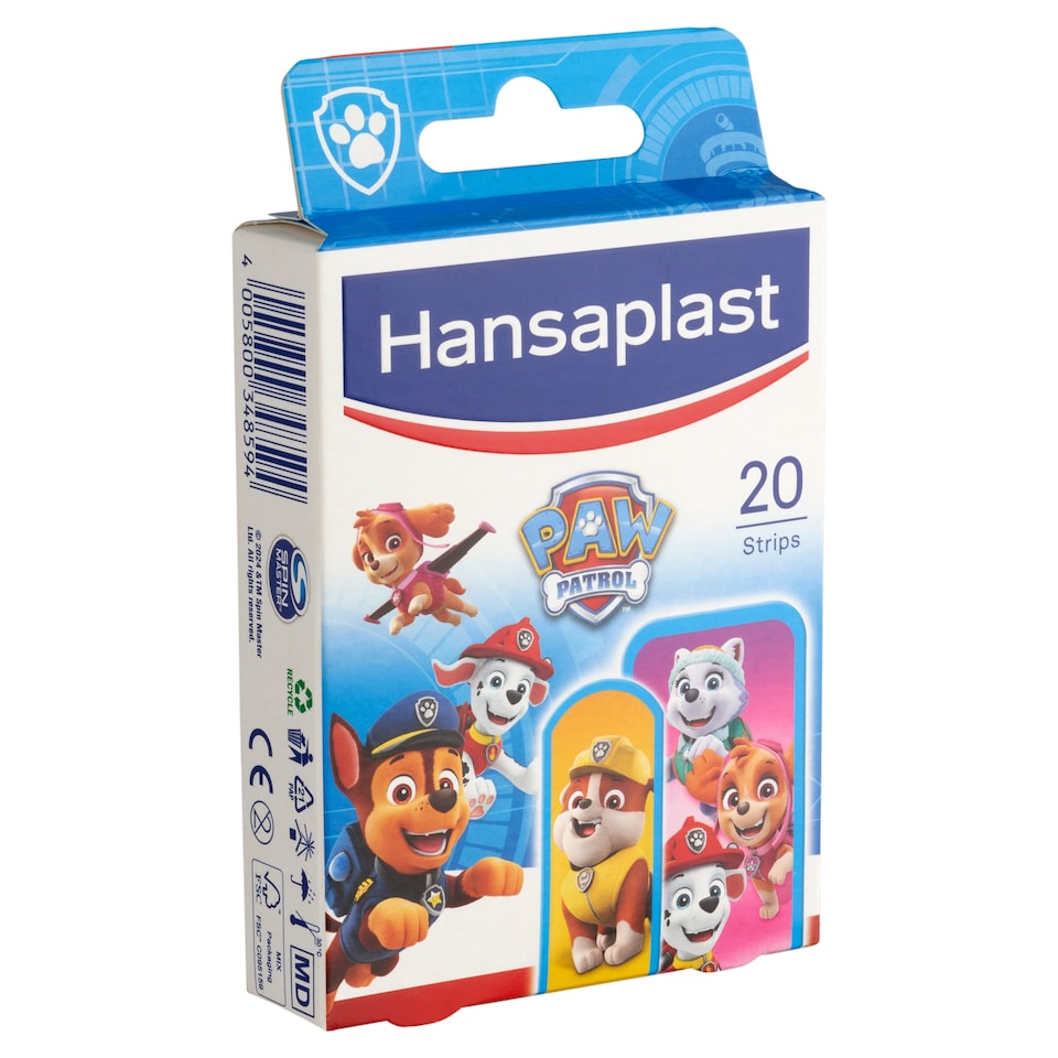 Hansaplast Paw Patrol színes gyermeksebtapasz 20 db  1. kép
