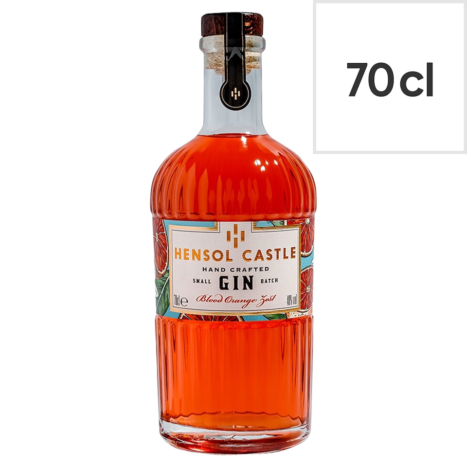 Hensol Castle Gin - Blood Orange Zest 70cl