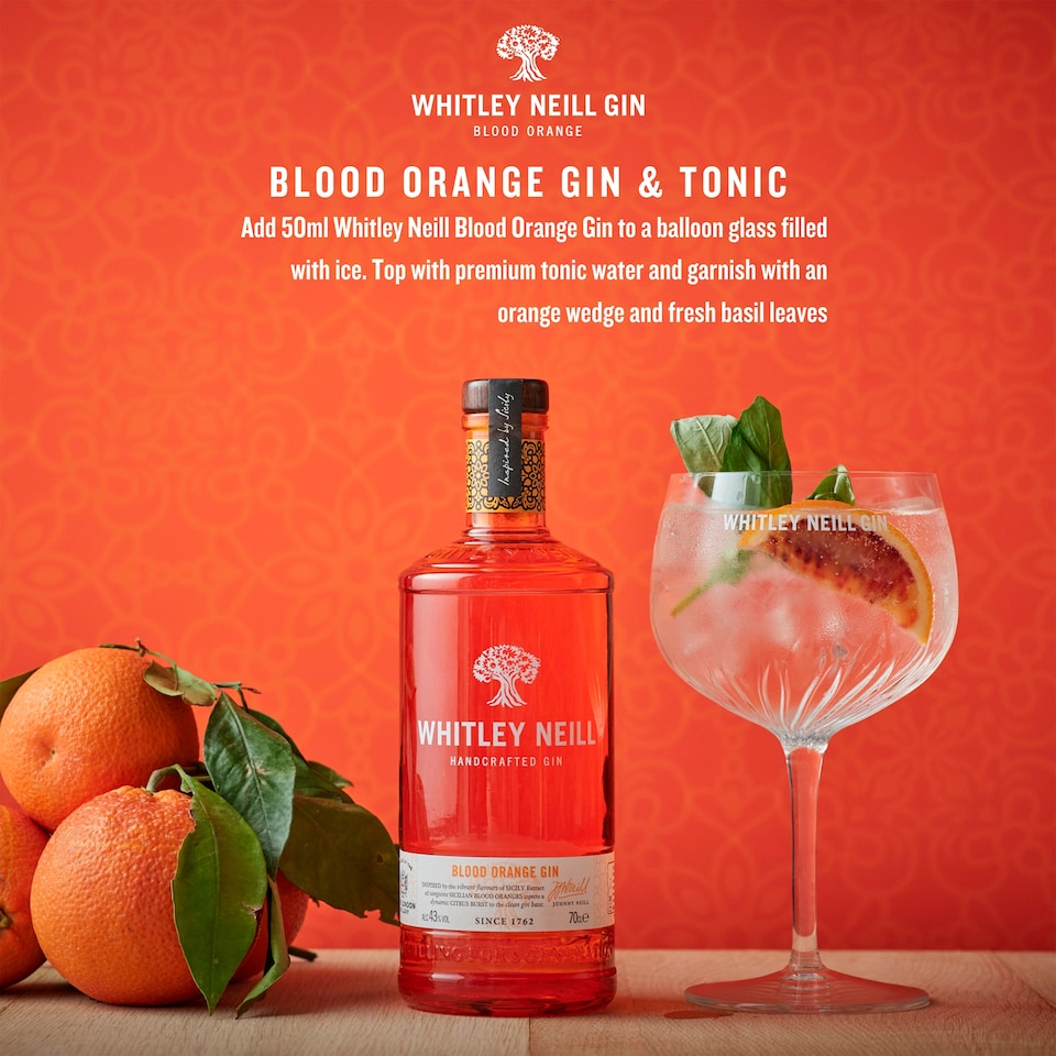 image 1 of Whitley Neill Gin - Blood Orange 70cl