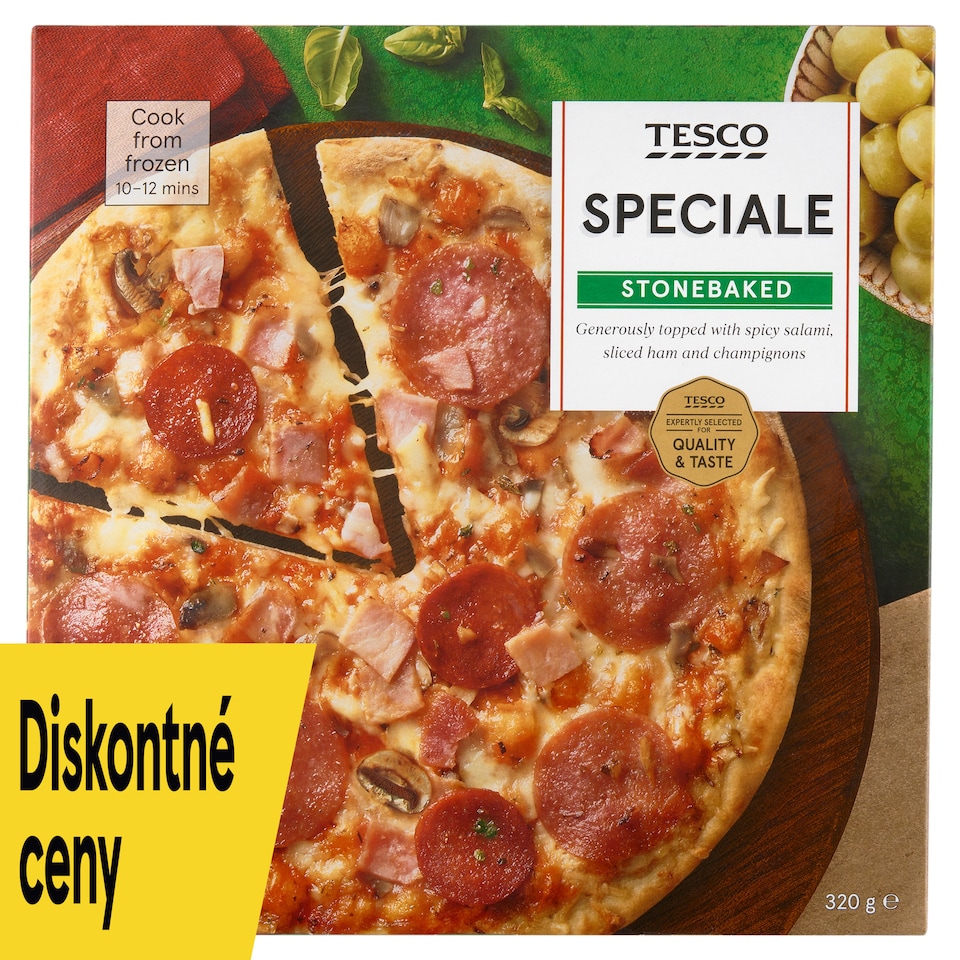 Tesco Stonebaked Pizza Speciale 320 g