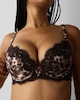 image 3 of F&F Satin Leopard Brazilian Knickers in Multi