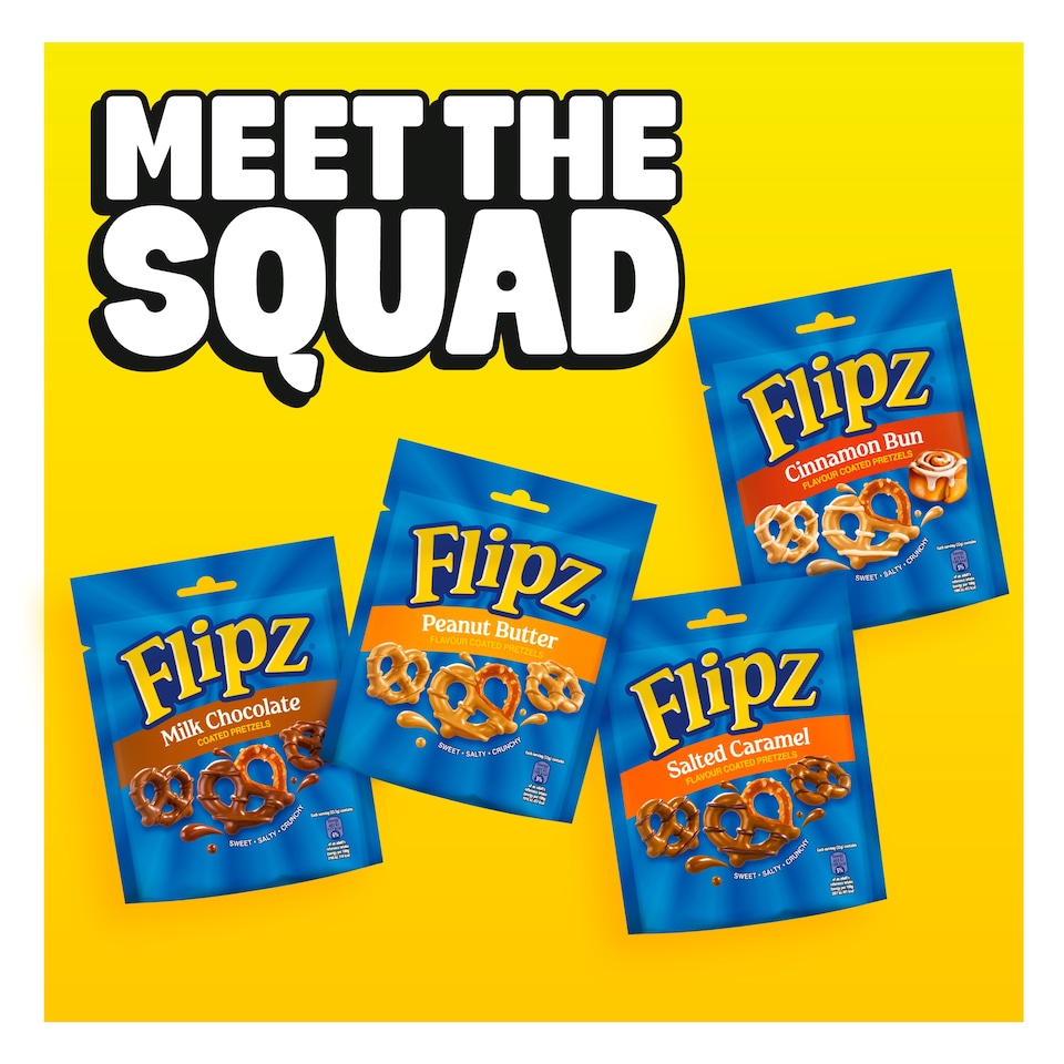 image 1 of Flipz Salted Caramel Chocolate Pretzels 90G