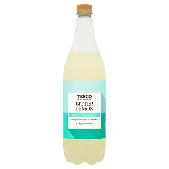 Tesco Bitter Lemon Drink 1 Litre Tesco Groceries