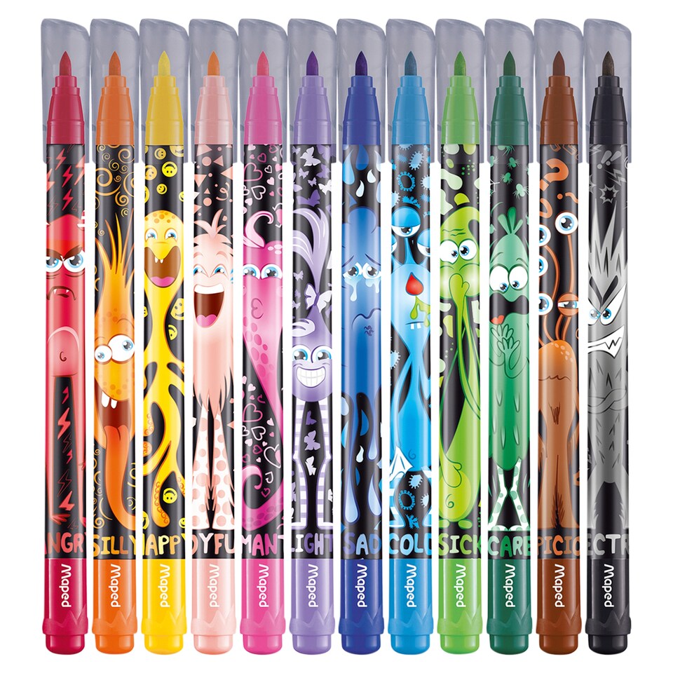 Maped Color'Peps Monster 12 db-os filctoll készlet 1. kép