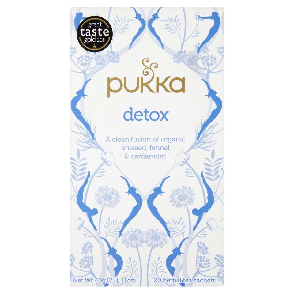 Pukka Organic Detox 20 Tea Bags 40G