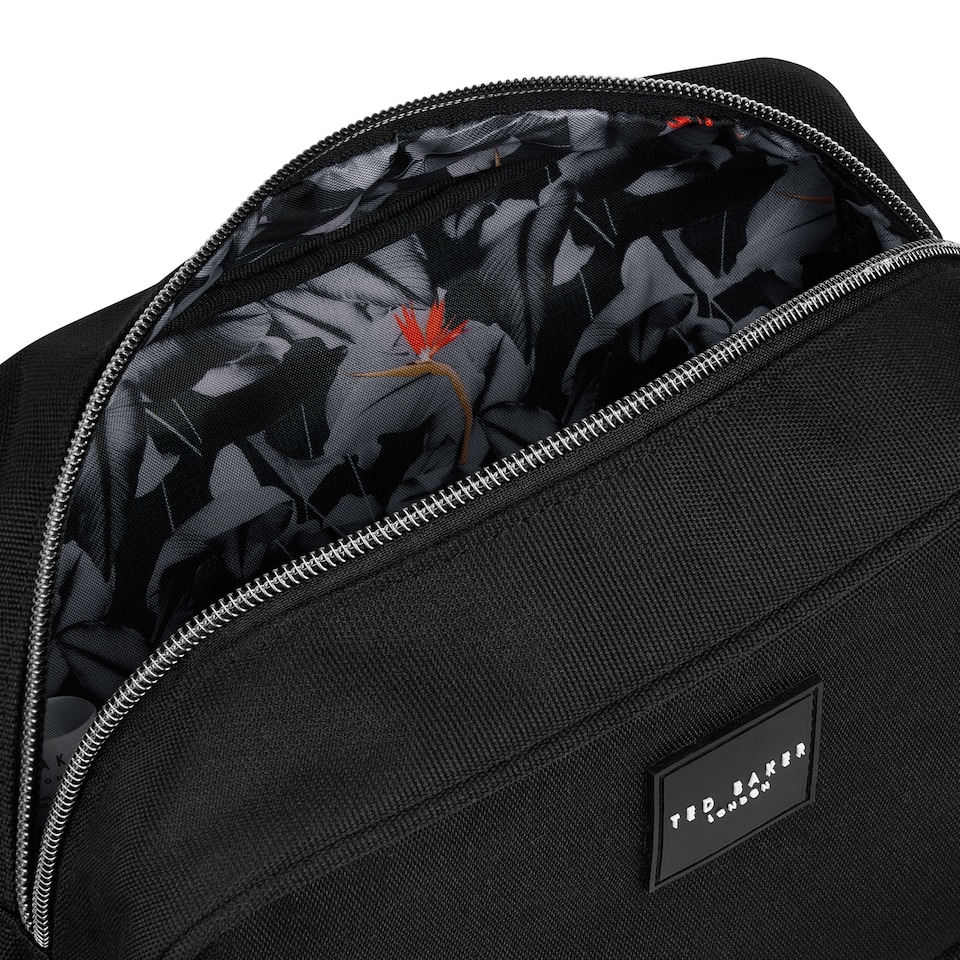 image 1 of Ted Baker Fusion Graphite Essentials Wash Bag Gift Set.