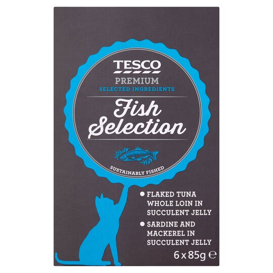 Tesco Premium Fish Selection In Jelly Tesco Groceries