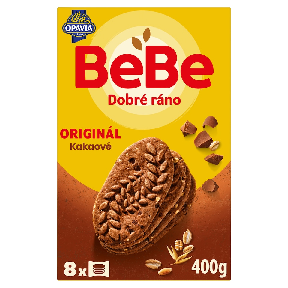 Opavia Bebe Good Morning Cocoa 8 x 50g (400g)