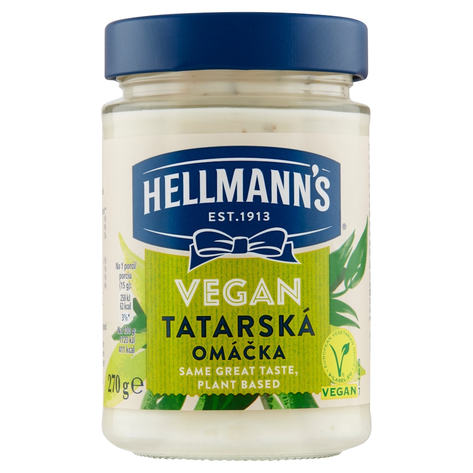 Obrázek 1 pro produkt Hellmann's vegan tatarská omáčka 270g