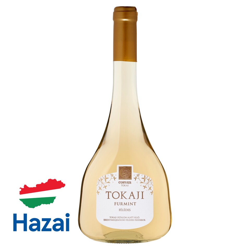 Corvus Tokaj Tokaji Furmint félédes fehérbor 11,5% 750 ml