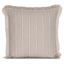 F&F Home Jacquard Stripe Natural Cushion 