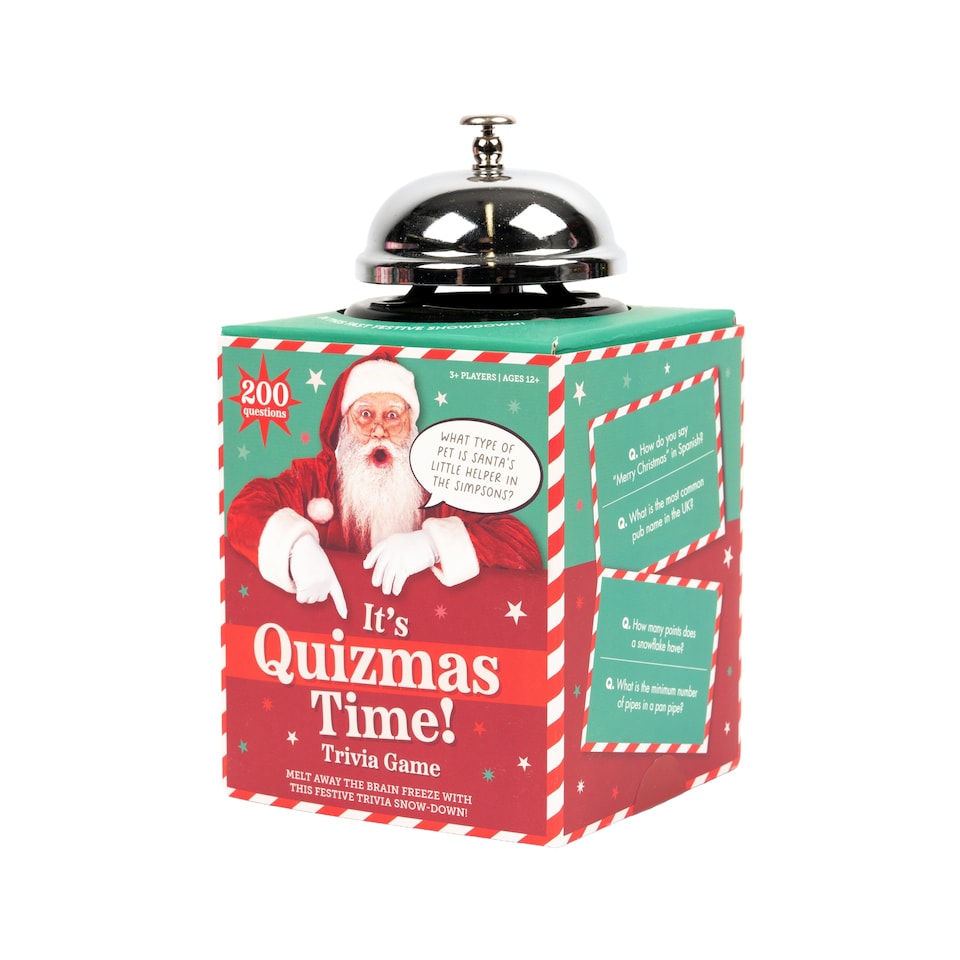 image 1 of Professor Puzzle It's Quizmas Time Game Christmas Gift
