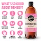 image 2 of Remedy Kombucha Raspberry Lemonade 1L