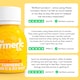 image 4 of The Turmeric Co Raw Turmeric Vitamin C&D3 60ml 3 x multipack