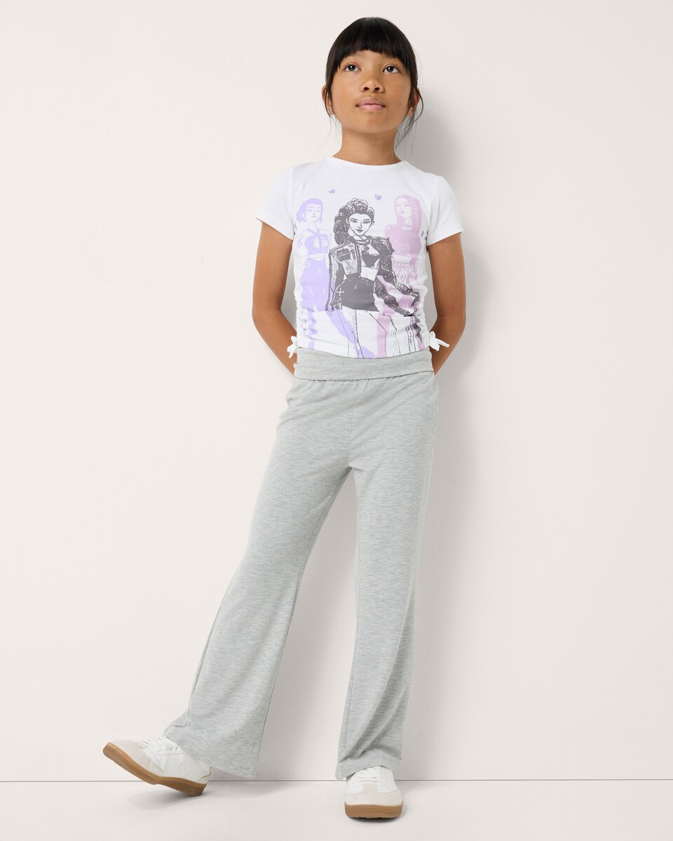 image 1 of K-Pop Demon Hunters Cotton Rich T-Shirt in White