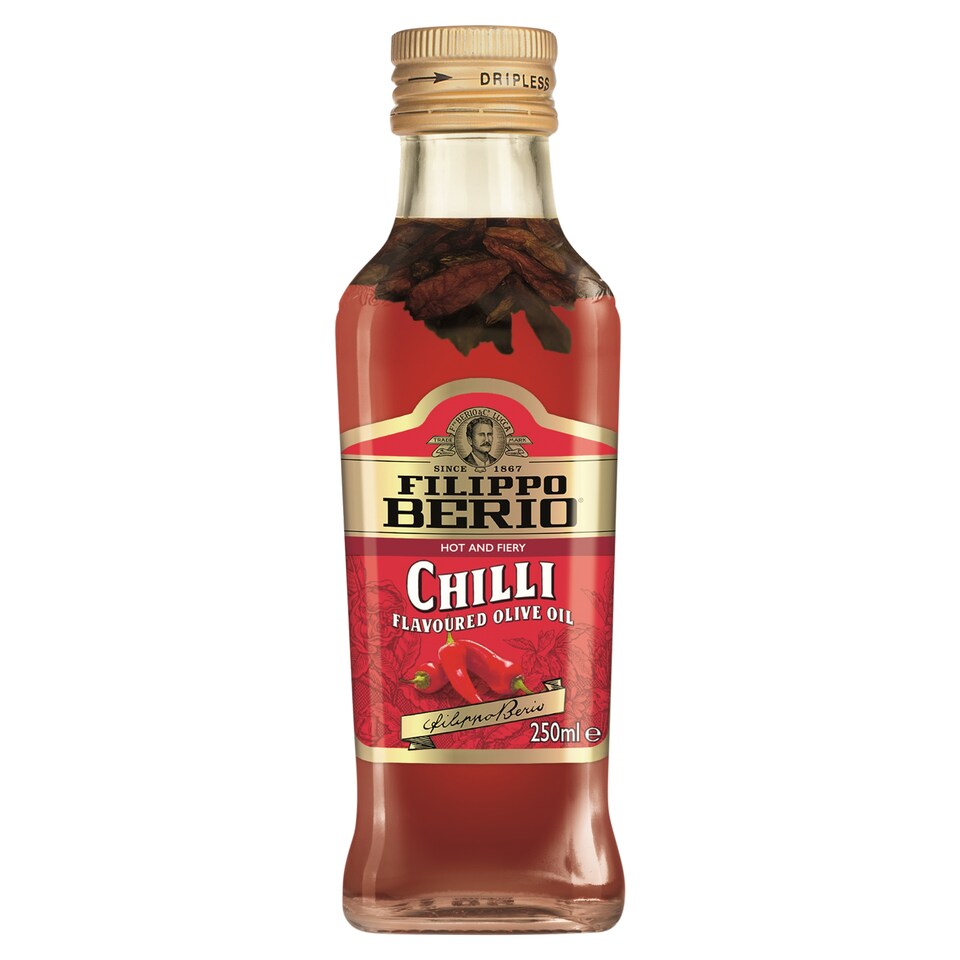 Filippo Berio Chilli Flavoured Olive Oil 250Ml