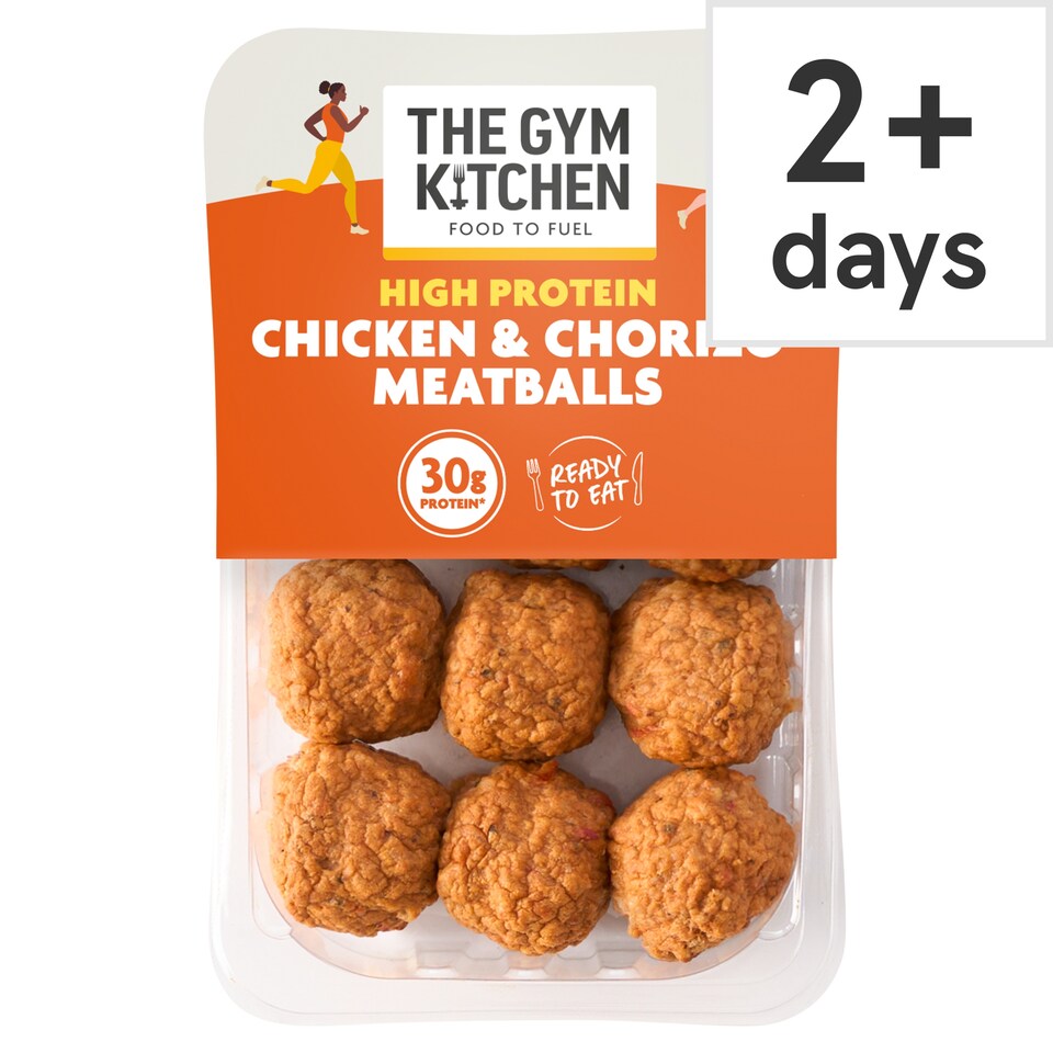 The Gym Kitchen Chicken & Chorizo Meatballs 160g
