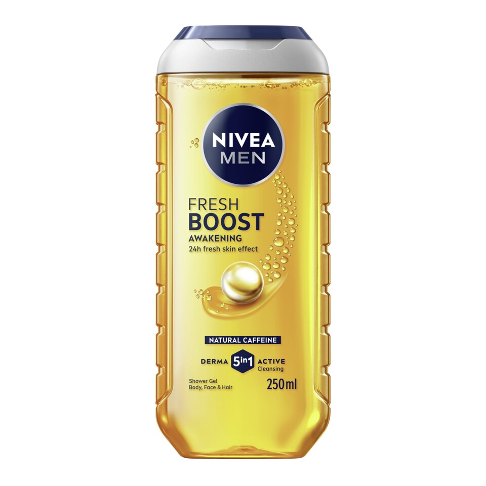 Nivea Men Boost 24 Hour Fresh Effect Shower Gel 250Ml