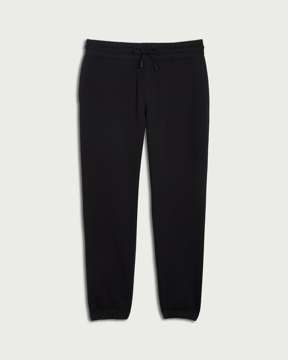 image 1 of F&F Active EVERYHOUR Cotton Rich Slim Fit Joggers in Black