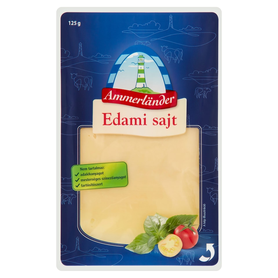 image 1 of Ammerländer Edam Cheese Slices 125 g