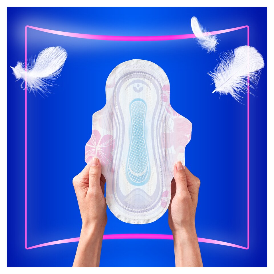 image 1 of Always Platinum Day & Night Sanitary Towels With Wings 6 Pads