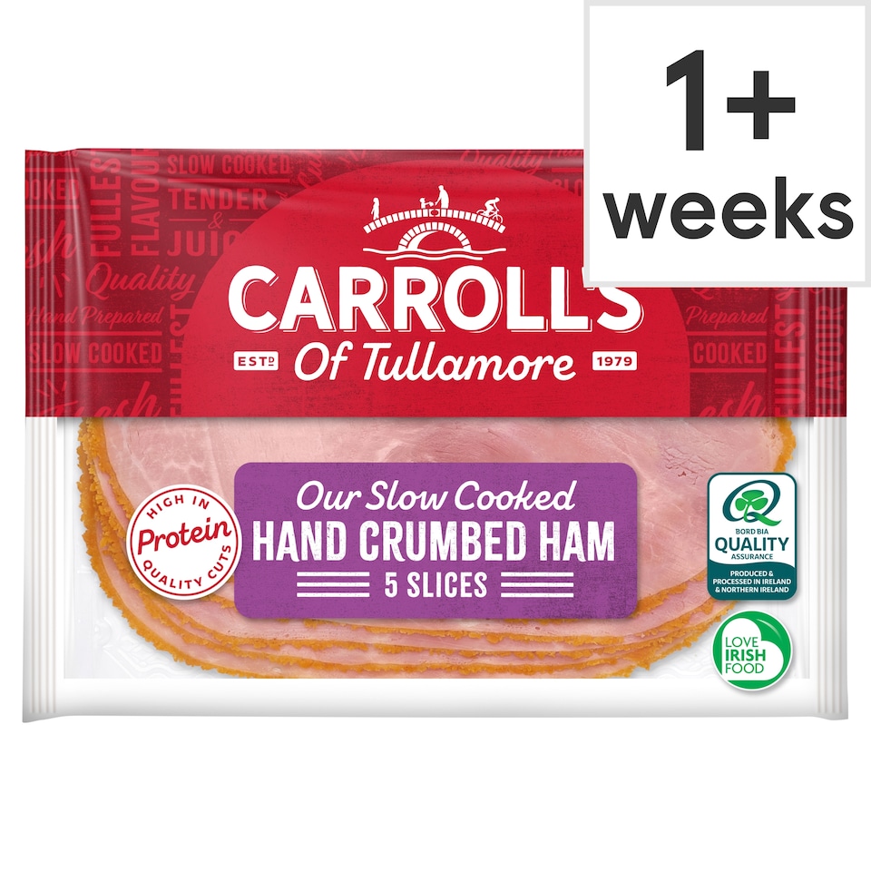 Carroll's Original Deli Crumbed Ham 80g