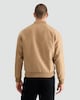 image 4 of The F&F Edit Faux Suede Zip Front Bomber Jacket in Tobacco
