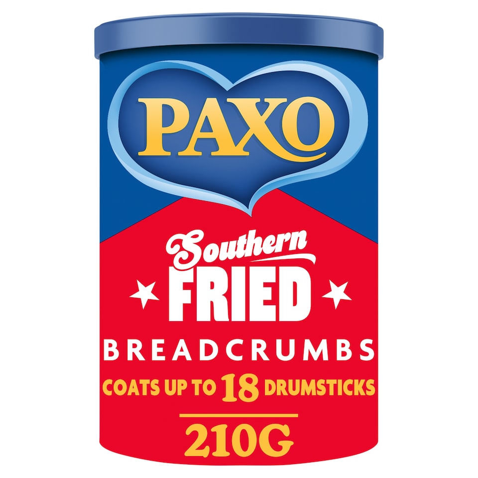 image 1 of Paxo Southern Fried Breadcrumbs 210G