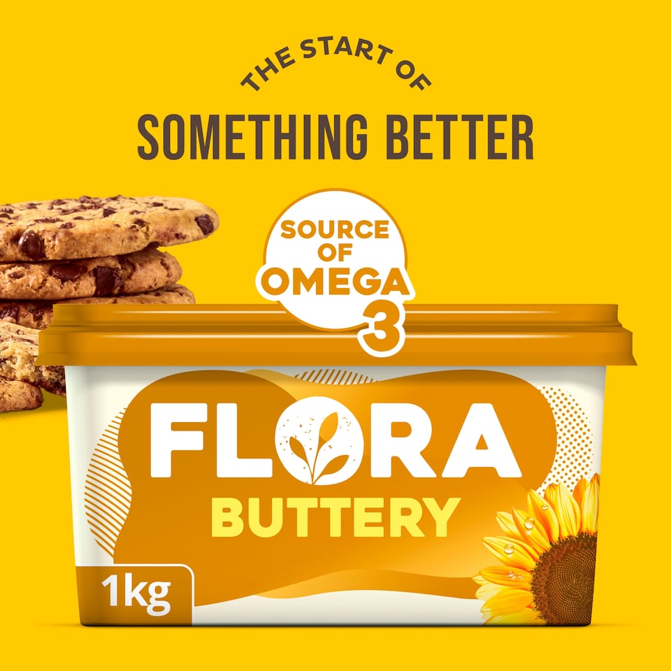 image 1 of Flora Buttery Spread with Natural Ingredients 1KG