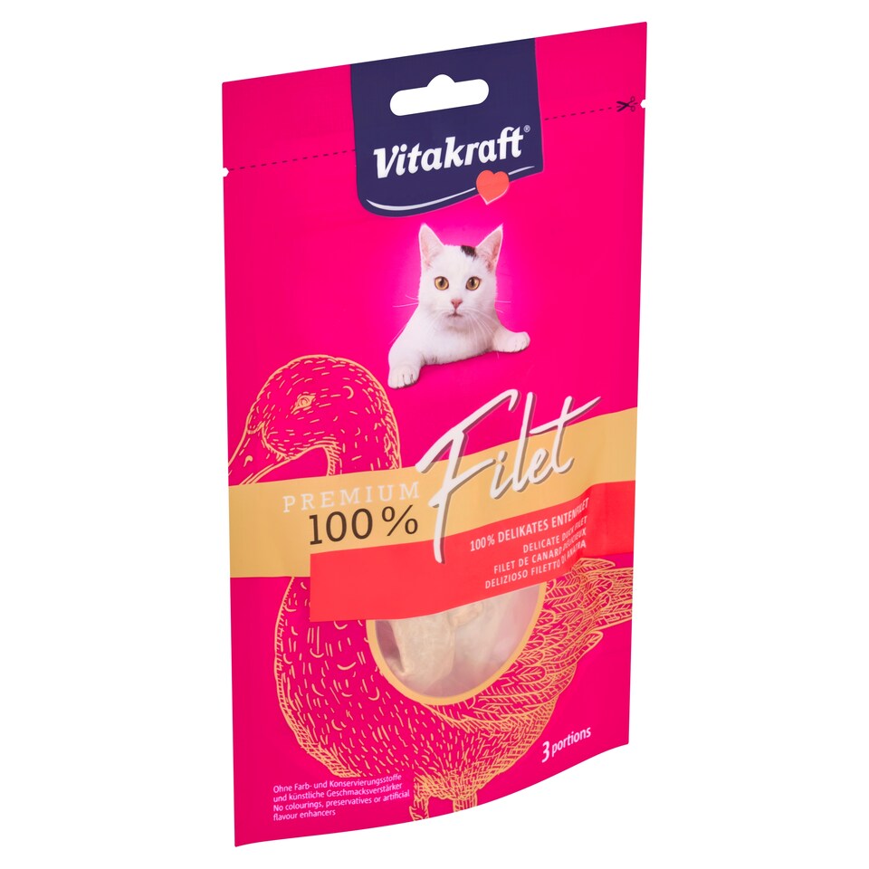 image 1 of Vitakraft Delicate Duck Filet 3 pcs 54g