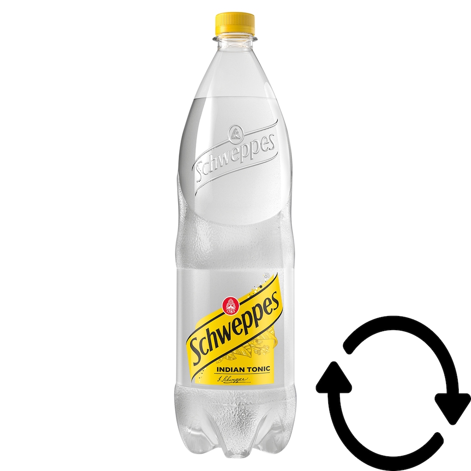 Schweppes Indian Tonic szénsavas üdítőital cukorral és édesítőszerekkel 1,5 l