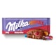 Obrázek 1 pro produkt Milka Choco Jelly mléčná čokoláda z alpského mléka s želé, dražé a praskajícími kuličkami 250 g